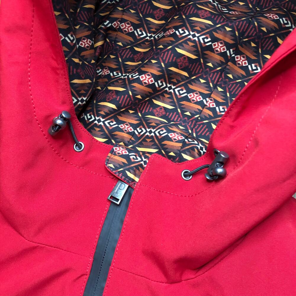 Pendleton Jacket Red Softshell With Aztec Southwe… - image 5